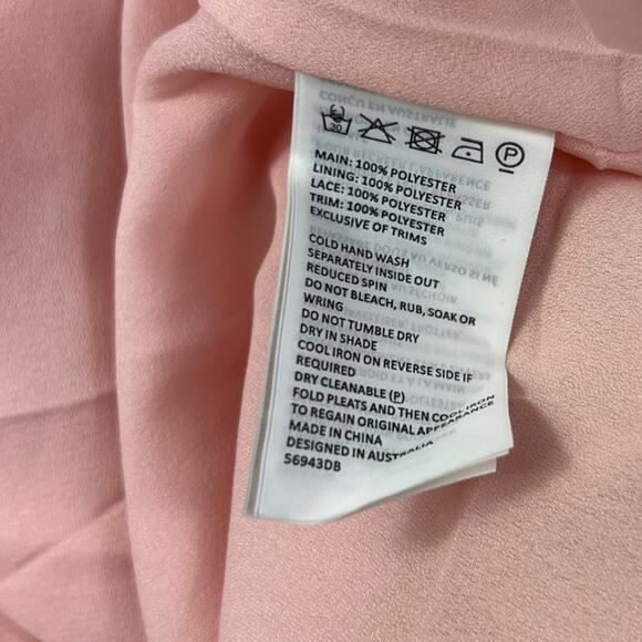 Bardot Olivia Pleated Mini Dress Size 4/XS - Picture 6 of 8